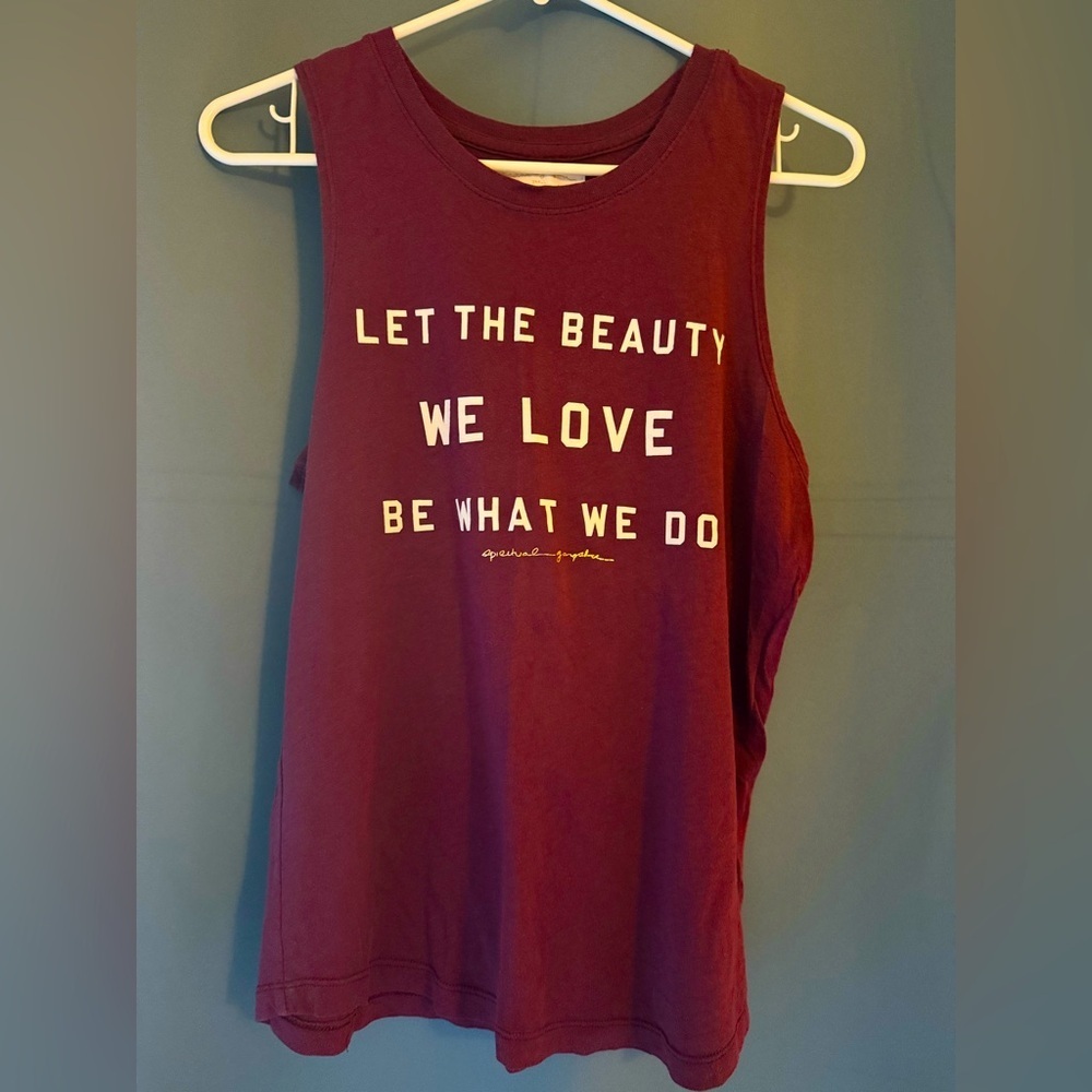 Spiritual Gangster Muscle Tank Top – Size Small